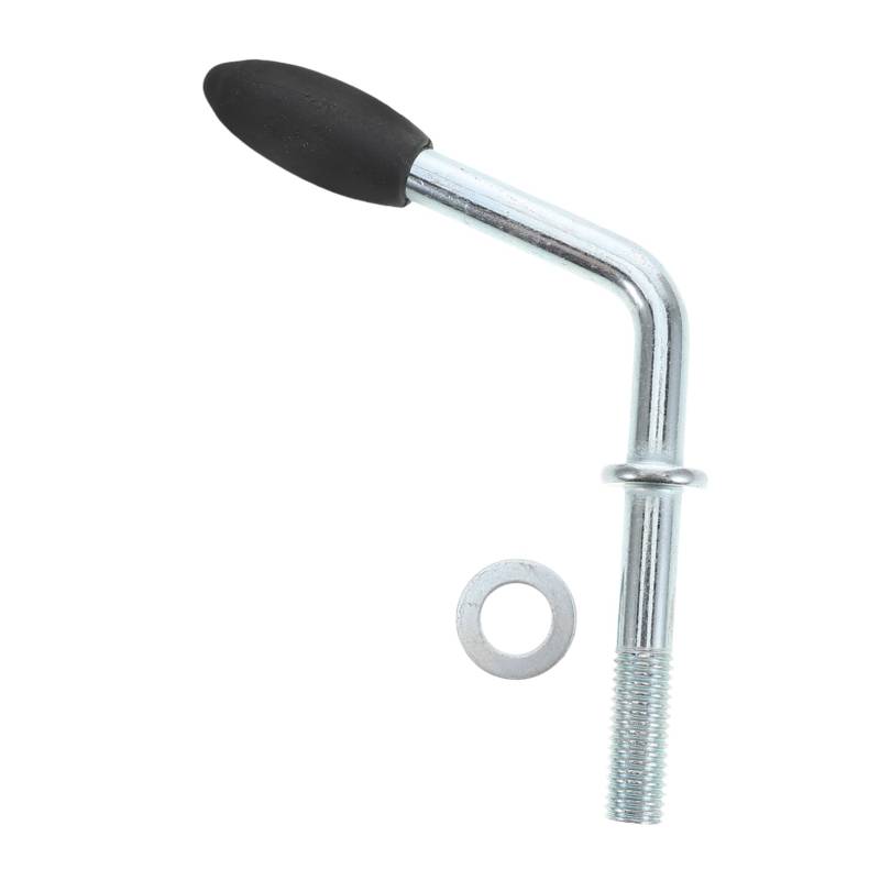 Cabilock Handrocker Jack Wagenhebergriffstange Handhabung Pflicht Wohnwagen Gebogen Wagenheberkurbel Für Anhänger Windengriffe Für Boote Windenkurbel Silver Legierung von Cabilock
