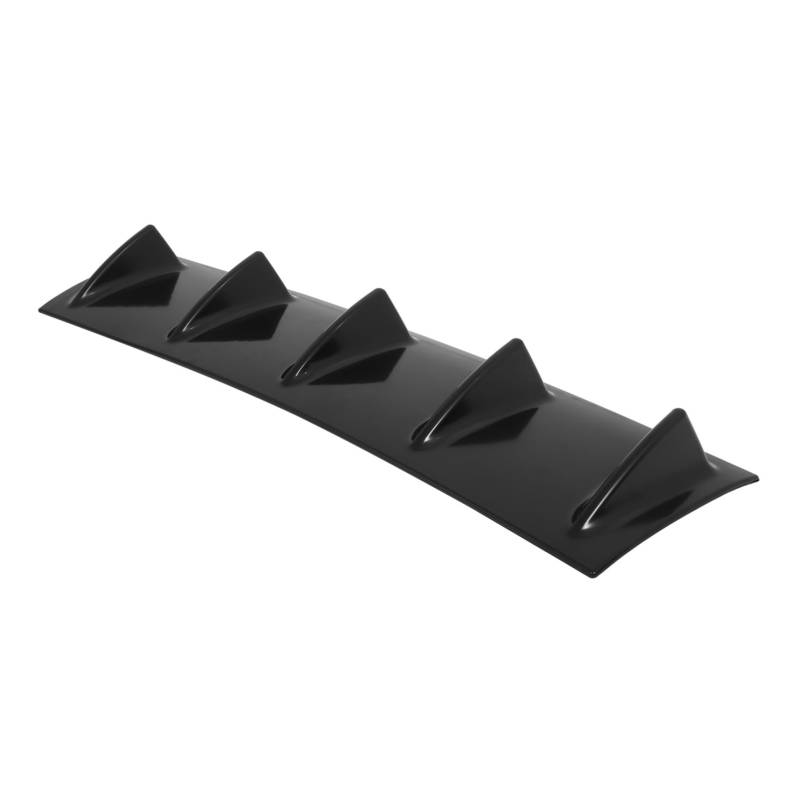 Cabilock Heckstoßstangendiffusor Heckspoiler Für Spoiler Für Auto Kfz Außenzubehör Auto Heckdiffusor Stoßstangenspoiler Universal Heckspoiler Heckstoßstangensplitter Schwarz Abs von Cabilock