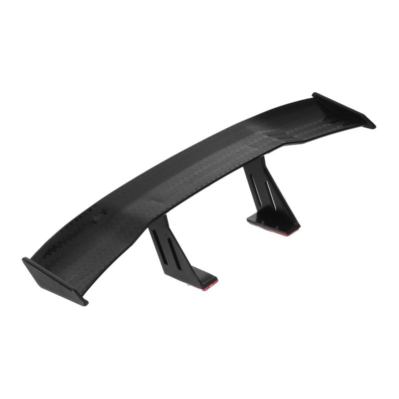 Cabilock Kleiner Heckflügel Rückseite Mikro Universelle Spoiler Für Autos Heckspoiler Cool Mini Außen Stamm Spoiler Universell Spoiler Für Autos Universal Frp Black von Cabilock