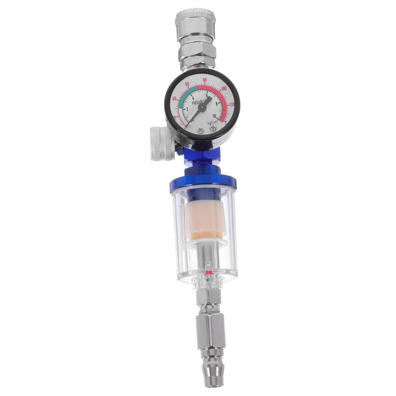 Cabilock Luftkompressorfilter Regler Wasser-öl-abscheider Mit Manometer Manueller Ablass Für Kompressor-airline-schlauch Luftwerkzeuge von Cabilock