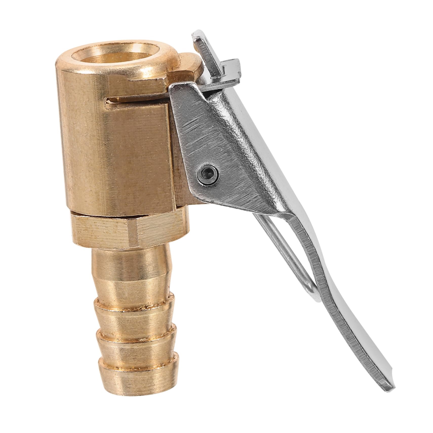 Cabilock Luftpumpe Adapter Auto Reifen Inflator Automotive Chuck Schlauch Kompressor Inflation Clip Düse Auto Reifen Goldene Eisen von Cabilock