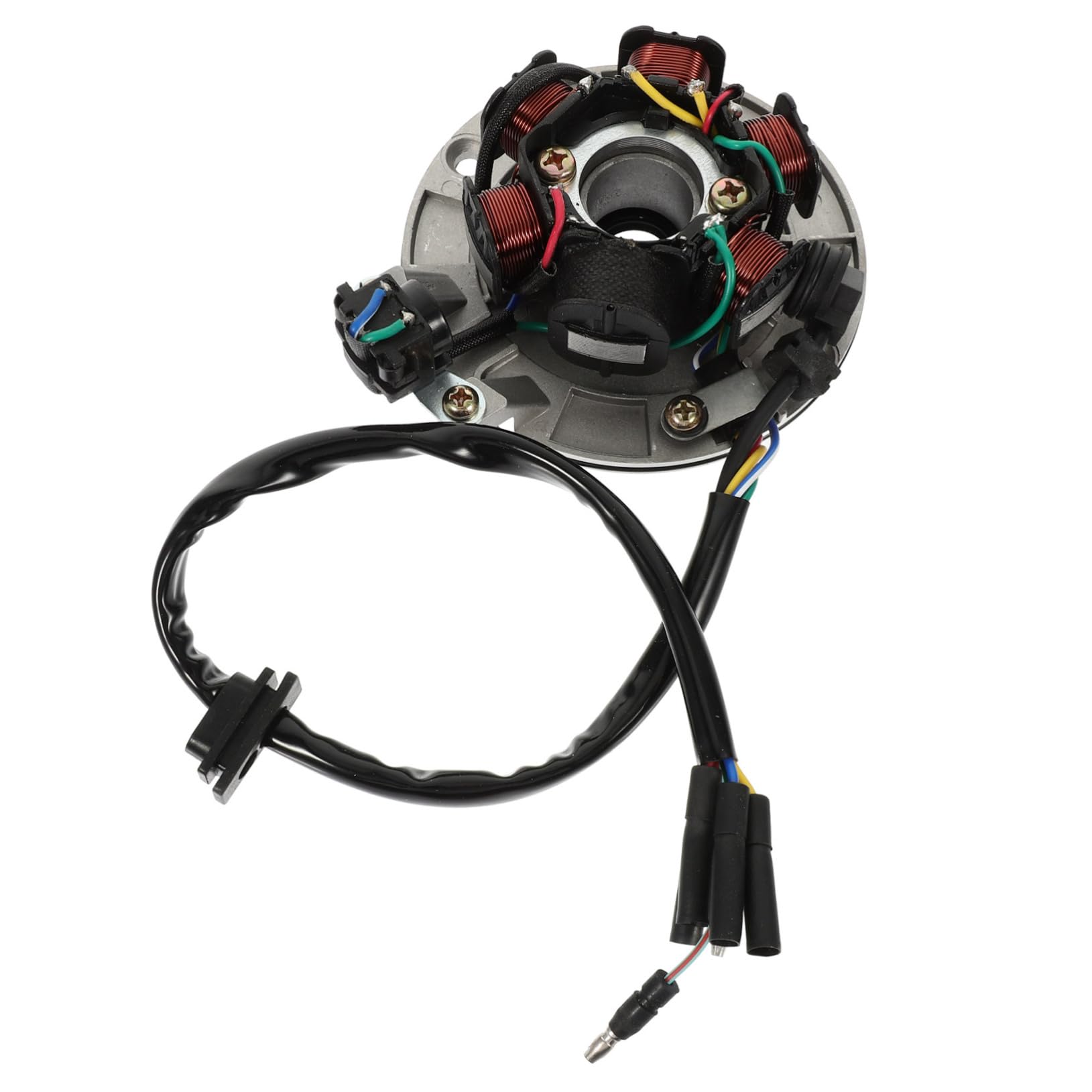 Cabilock Magnetische Statorspule Zündstarter Spulenzündung Motorstarter austauschbare Auto-Zündspule Zündspulenstarter austauschbare Zündspule Autozubehör Metall Silver Cabilock Magnetische Statorspule Zündstarter Spulenzündung Motorstarter austauschbare Auto-Zündspule Zündspulenstarter austauschbare Zündspule Autozubehör Metall Silver von Cabilock