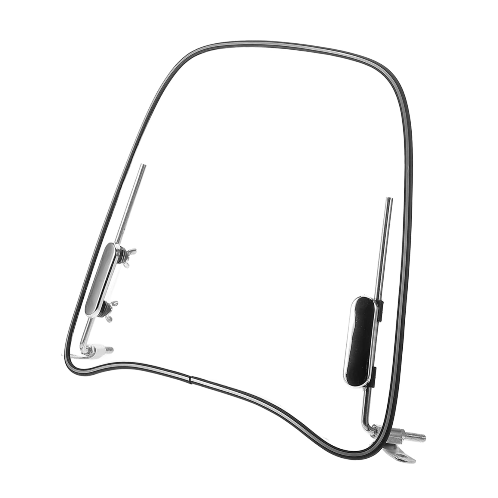 Cabilock Motorrad Windschutzscheibe Motorrad windabweiser Fahren Bildschirm Universal- Deflektor Motorradabweiser Clip auf Windschutzscheibenverlängerung STK Transparent Cabilock Motorrad Windschutzscheibe Motorrad windabweiser Fahren Bildschirm Universal- Deflektor Motorradabweiser Clip auf Windschutzscheibenverlängerung STK Transparent von Cabilock