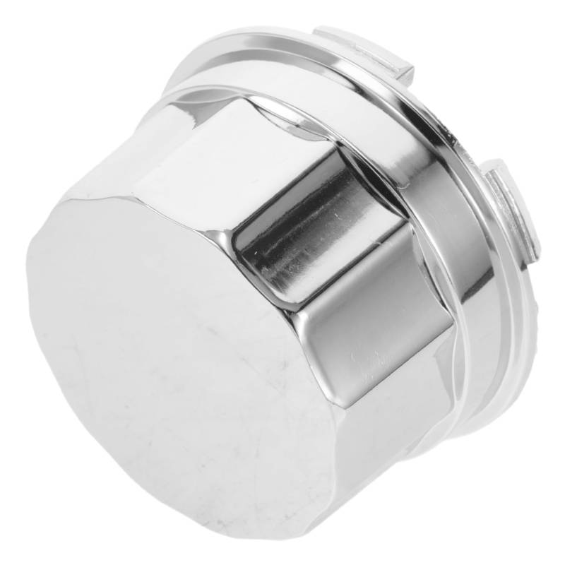 Cabilock Radmutternabdeckung ATV Radnabenkappe Auto Radnaben Schraubenkappe Radnabenkappe Ersatz Radnabenkappe für Kart Reifenmutternkappe Anhängerteile Kappe Plastik Silver von Cabilock