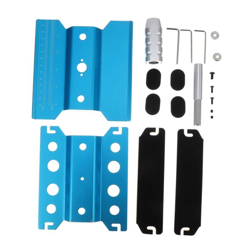 Cabilock Rc Auto Reparaturstation Aluminium Arbeitsständer Mit Drehung Höhenverstellbar Für Rc Crawler Und Buggys von Cabilock