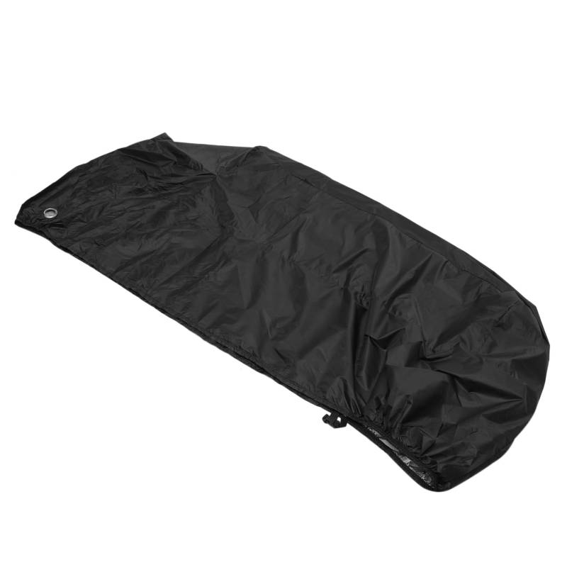 Cabilock Regenfisch -Sonnenschutzautoabdeckung Motorrad Regenschutz Atmungsaktive Motorradabdeckung mit UV-Schutz motoradabdeckhaube motorradabdeckungen regenfeste Motorradabdeckung Black von Cabilock