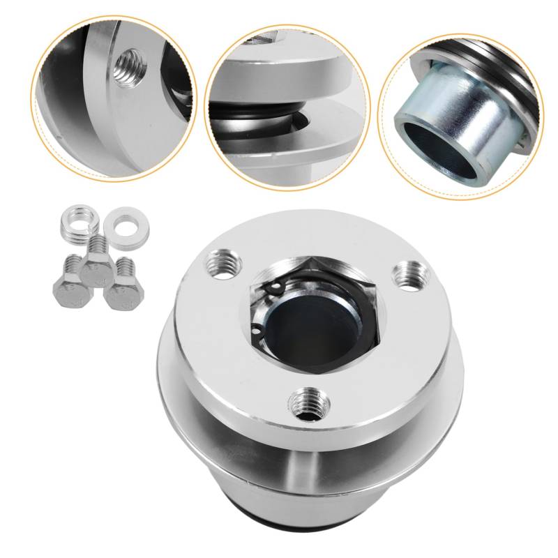 Cabilock Schnellspanner Lenkradnabe Höhenadapter Für Verbesserte Manövrierfähigkeit Für Verschiedene Automodelle Aus Robustem Elegantes Design von Cabilock