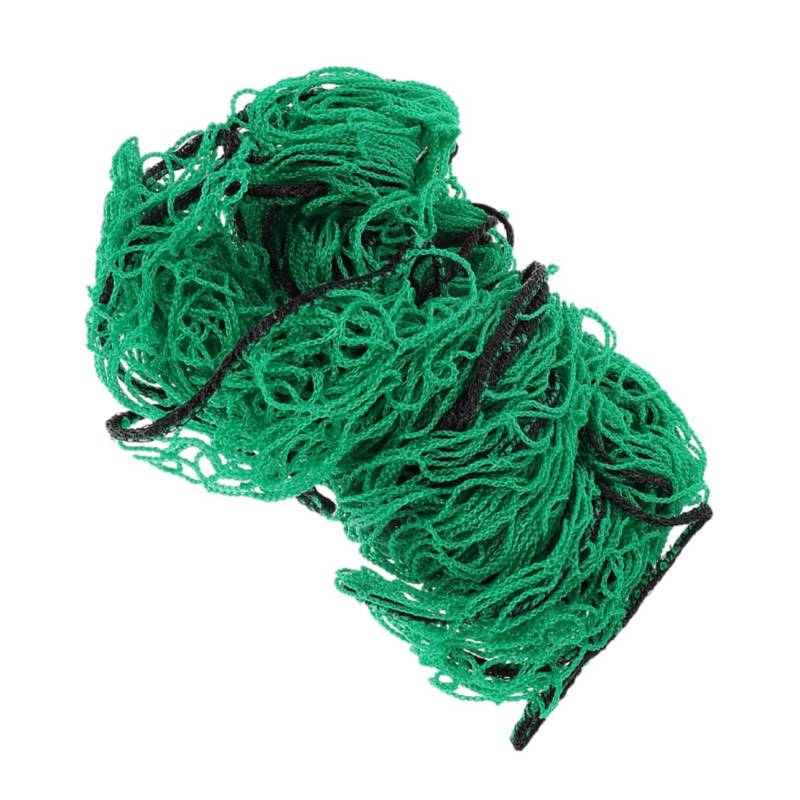 Cabilock Sicherheitsnetz Wetterfest Autonetze LKW-Hinterladenetz Abdeckung LKW-Dachträger-Ladungsnetz hat LKW-Dach-Ladungsnetz LKW-Mesh-Organizer Dachnetz Polyethylen Green von Cabilock