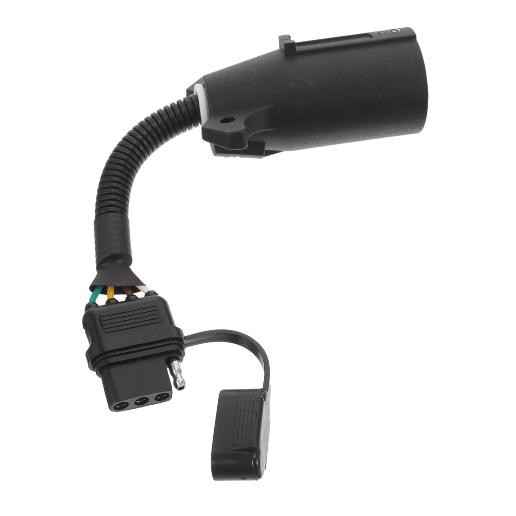 Cabilock Stecker Für Anhänger Konverter Verbinder Kleiner Anhänger Anhängerkabelbaum Anhängerzubehör 4-Wege-stecker Stecker Für Wohnmobilanhänger Plastik Schwarz Cabilock Stecker Für Anhänger Konverter Verbinder Kleiner Anhänger Anhängerkabelbaum Anhängerzubehör 4-Wege-stecker Stecker Für Wohnmobilanhänger Plastik Schwarz von Cabilock