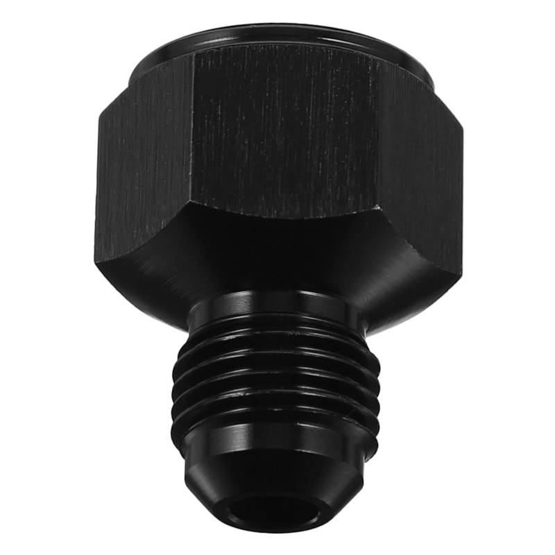 Cabilock Steckverbinder -Umwandlungsschrauben 8 bis 6 Uhr 8an auf 6an Adapter Schlauchkonverter Reduzierschlauchadapter Flare-Passform 8an passend Auto Teil Aluminium Black von Cabilock