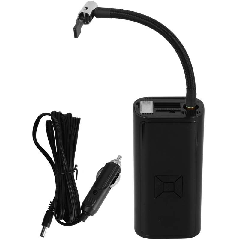 Cabilock Tragbare Luftpumpe Luft Kompressor Pumpe Handgeführter Reifenfüller Tragbarer Luftkompressor Tragbarer Reifenfüller Reifenpumpe Autoluftkompressor Reifendruckpumpe Abs Black von Cabilock