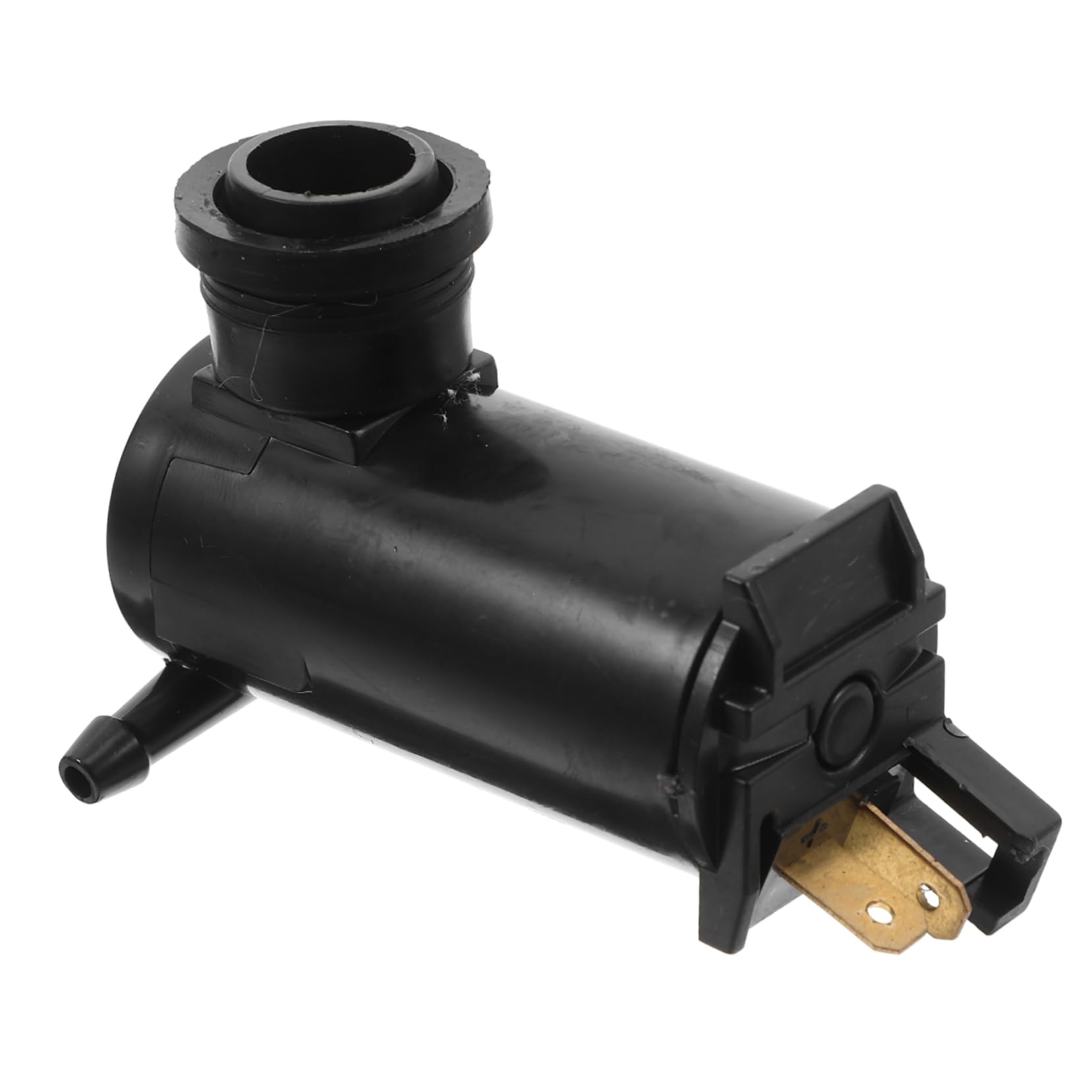 Cabilock Wasserstrahlmotor Windschutzscheibe Auto Spray Waschpumpe Waschpumpe Kunststoff Schwarz Cabilock Wasserstrahlmotor Windschutzscheibe Auto Spray Waschpumpe Waschpumpe Kunststoff Schwarz von Cabilock