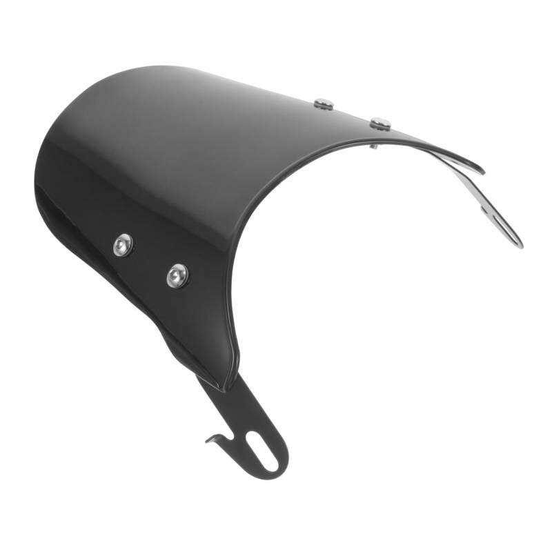 Cabilock Windschutzscheibe Für Motorrad Motorrad-windschutzscheibe Universal Motorrad-windschutzscheibe Aus Kunststoff Windschutzscheibe Für Motorräder Black Abs von Cabilock