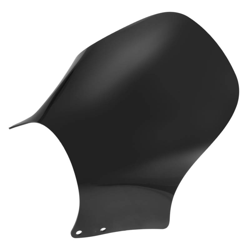 Cabilock Windschutzscheibe Windschutz Windabweiser Für Motorrad Vorne Ersatz Zubehör Abdeckung Straße Motorrad PC Schwarz von Cabilock