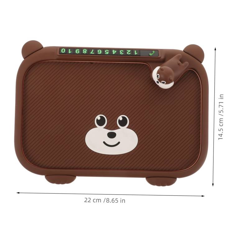 Cabilock rutschfeste Matte Antirutschmatte für das Armaturenbrett im Auto rutschfeste Telefonunterlage fürs Auto Auto-Armaturenbrett armaturenbrett Matte PVC Light Brown von Cabilock