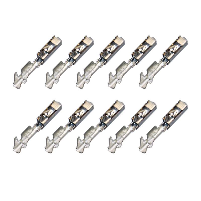10x MQS Quadlok Buchse Stecker Crimp Terminal Kontakt PIN 0,50mm² - 0,75mm² kompatibel mit VW, BMW, Fakra Most von Cable Solution