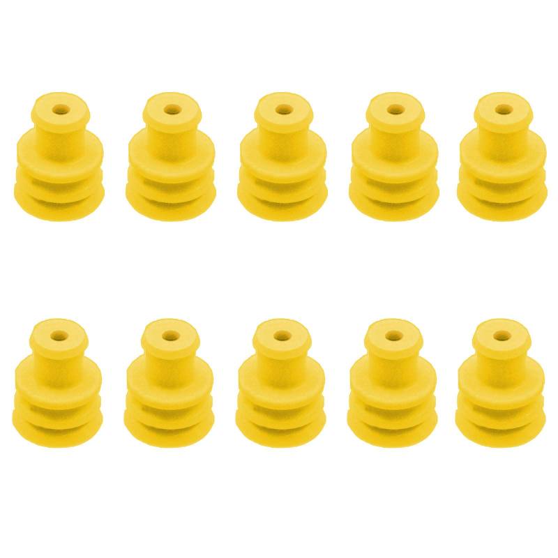 10x Seal/Dichtung f. Rundstecker Leitung Ø 2,10-3,00mm DIN 72585 Stecker System 2.50mm von Cable Solution