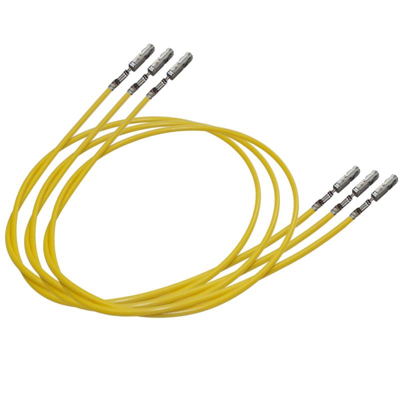 3X Reparaturleitung Buchse MCP (Multiple Contact Point) 000979025E Farbe gelb FLRY 0,50mm² Reparaturkabel kompatibel zu VW Audi SEAT Skoda von Cable Solution