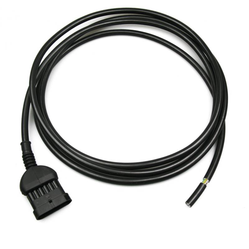 AMP Superseal Stecker Steckverbinder Stift 6-polig komplett konfektioniert mit FLYY 6x0,75mm² Mantelleitung, Elektrik Industrie Sensor KFZ von Cable Solution