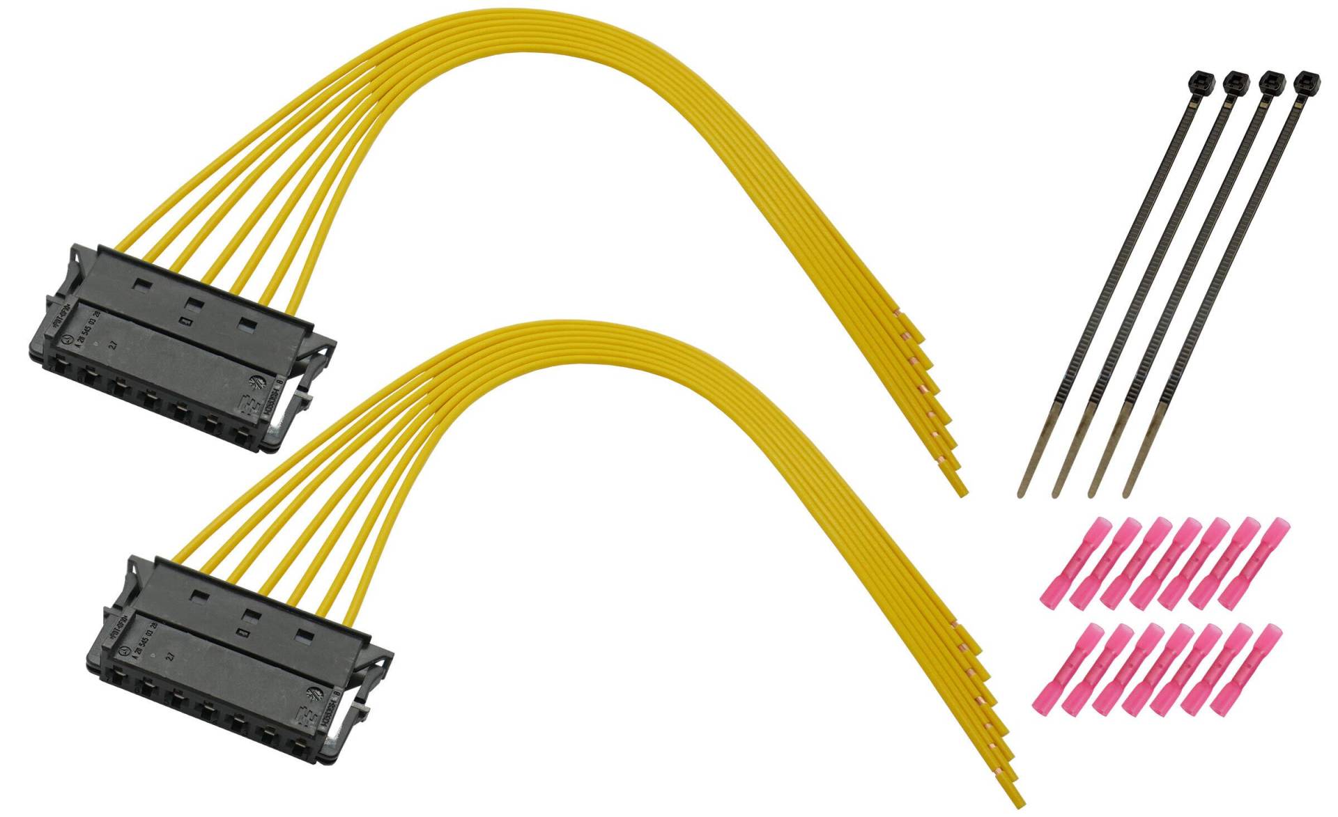 2X Kabelsatz Rückleuchte Heckleuchte Beleuchtung kompatibel mit Mercedes C-Klasse W203 W204 E-Klasse W211 von Cable Solution