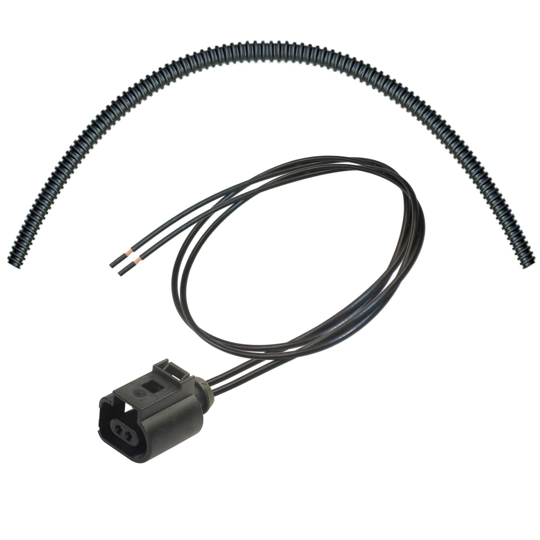 Reparatursatz VW 1J0973702 Kabelsatz mit Wellrohr Buchse 1J0 973 702 ABS ESP von Cable Solution