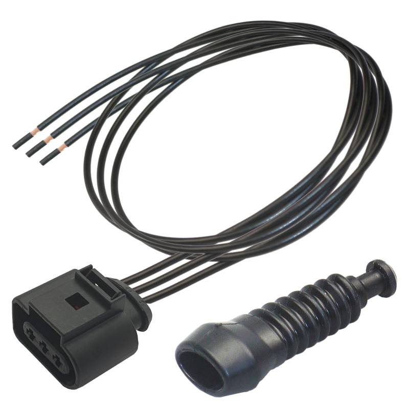 Stecker 3-pol. passend zu OEM 1J0973723 Reparatursatz 1,50² Tülle Kabelsatz + Tülle von Cable Solution