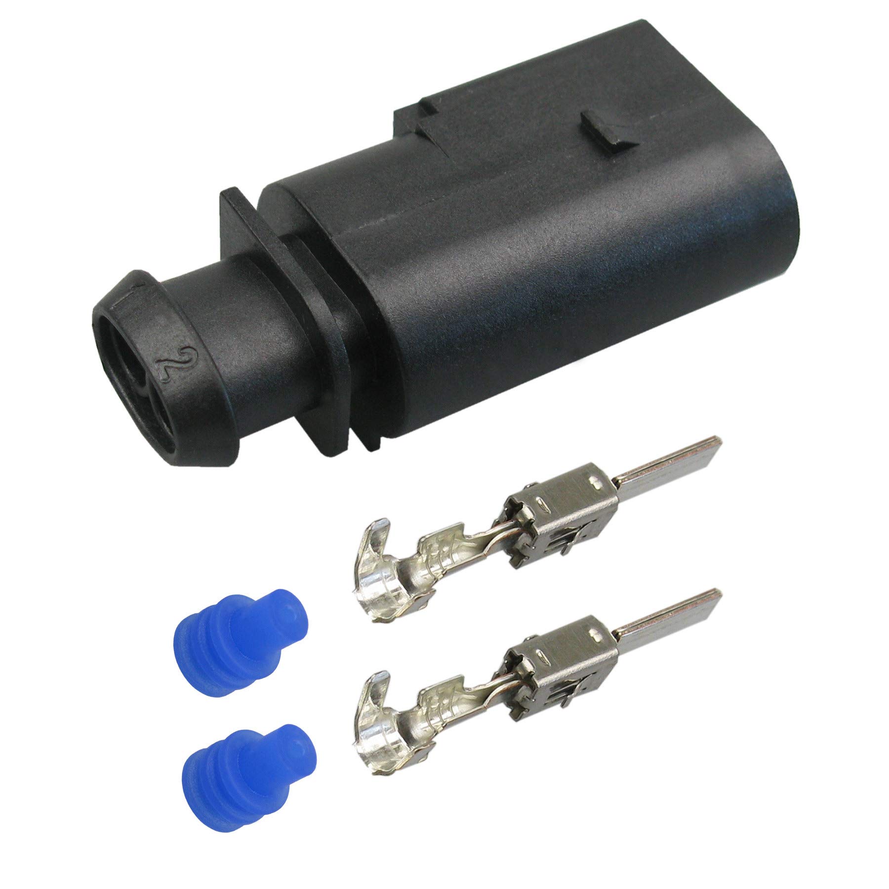 Reparatursatz Stecker Stift 2-polig kompatibel mit VW 8D0973822 / 8D0 973 822 z.B. für Scheinwerferreinigung, Einparkhilfe Reparatursatz Stecker Stift 2-polig kompatibel mit VW 8D0973822 / 8D0 973 822 z.B. für Scheinwerferreinigung, Einparkhilfe von Cable Solution