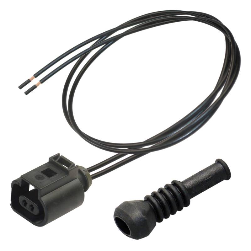 Stecker OEM 1J0973702 Reparatursatz 2-pol. Kabelsatz Buchse+Tülle 6N0906102 ABS ESP von Cable Solution