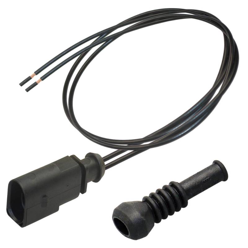 Stecker OEM 1J0973802 Reparatursatz 2-pol. Kabelsatz Stift+Tülle 6N0906102 ABS ESP von Cable Solution