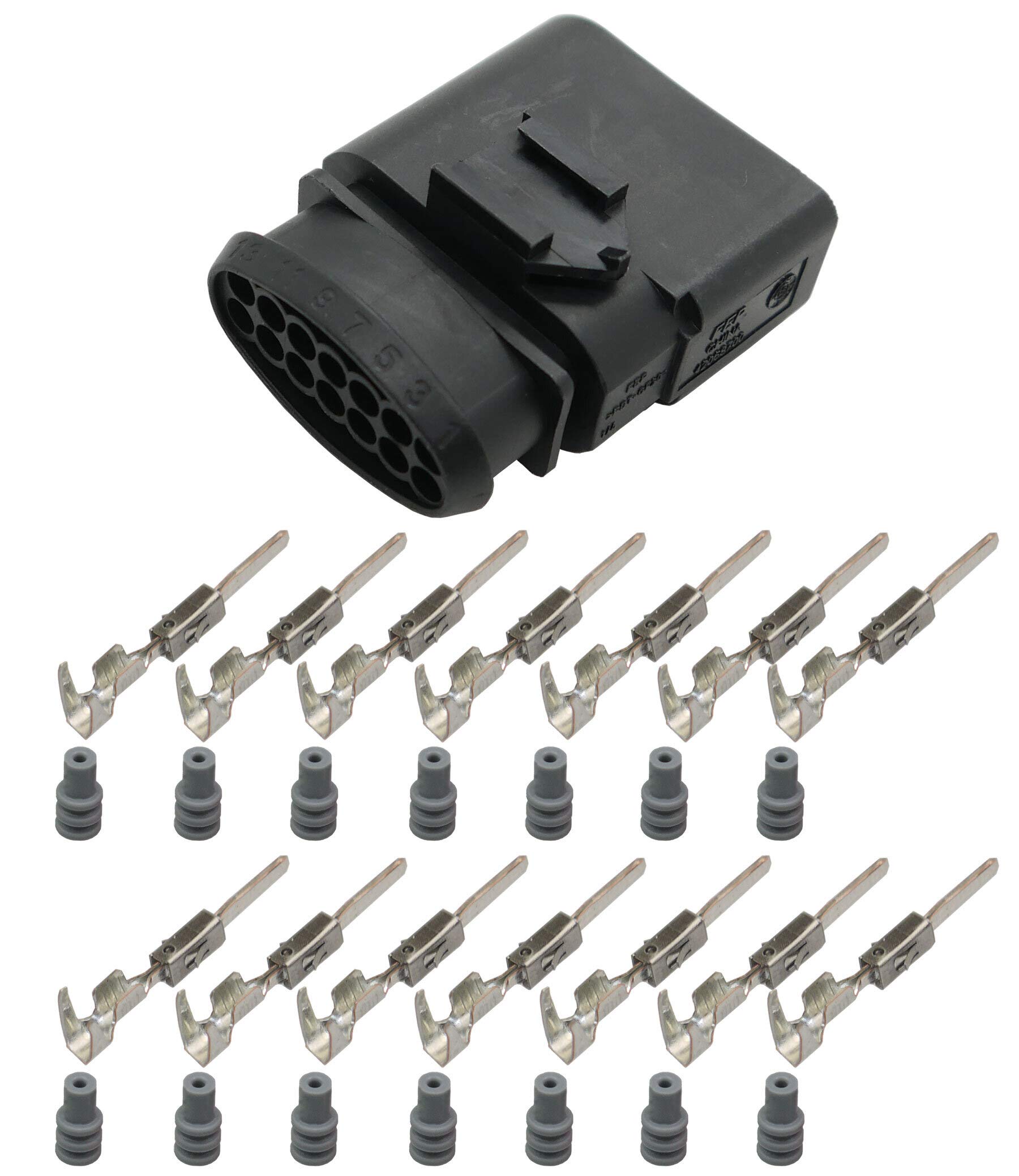 Stecker OEM 6X0973817 Reparatursatz 14-pol. Stift 6X0 973 817 Crimp Elektrik von Cable Solution