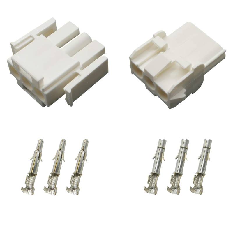 Stecker Set Steckverbinder Universal Mate N Lok 3-polig incl. Kontakten von Cable Solution