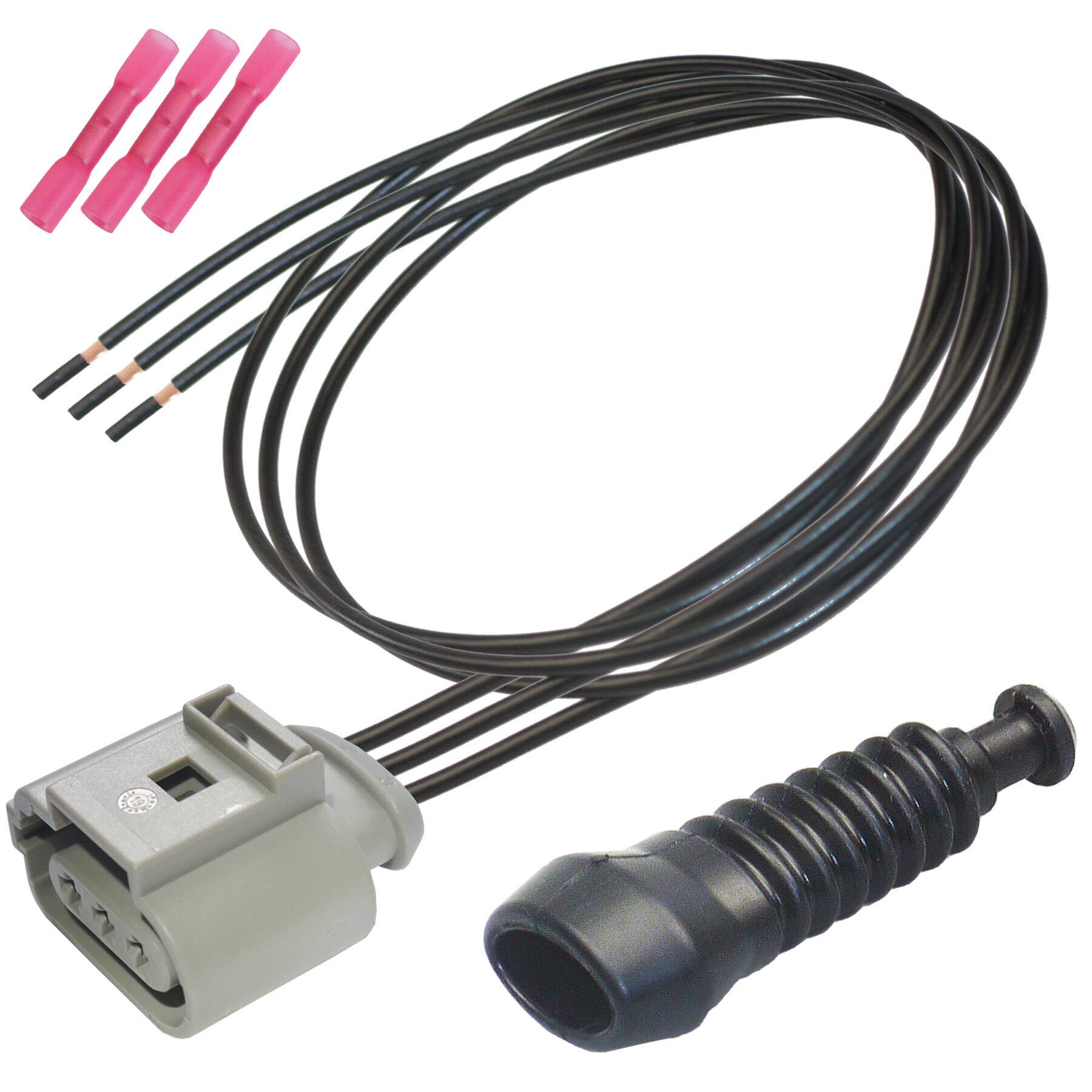 Stecker passend zu OEM 1J0973723G Tülle Reparatursatz 1,00² Kabelsatz Kurbelwellensensor Stecker passend zu OEM 1J0973723G Tülle Reparatursatz 1,00² Kabelsatz Kurbelwellensensor von Cable Solution