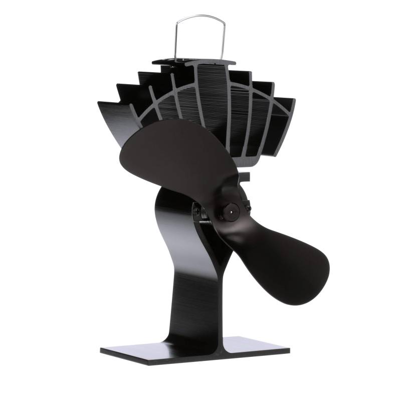 Ecofan UltrAir, klassischer Stil, wärmebetriebener Holzofenventilator, 212 m³/h, 810CAXBX, 20,07 cm-Blatt, Schwarz von Ecofan