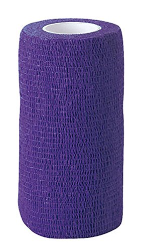 Cajou 12 er Pack selbsthaftende Bandagen für Pferde oder Klauenbandagen (7,5 cm, flieder) von Cajou