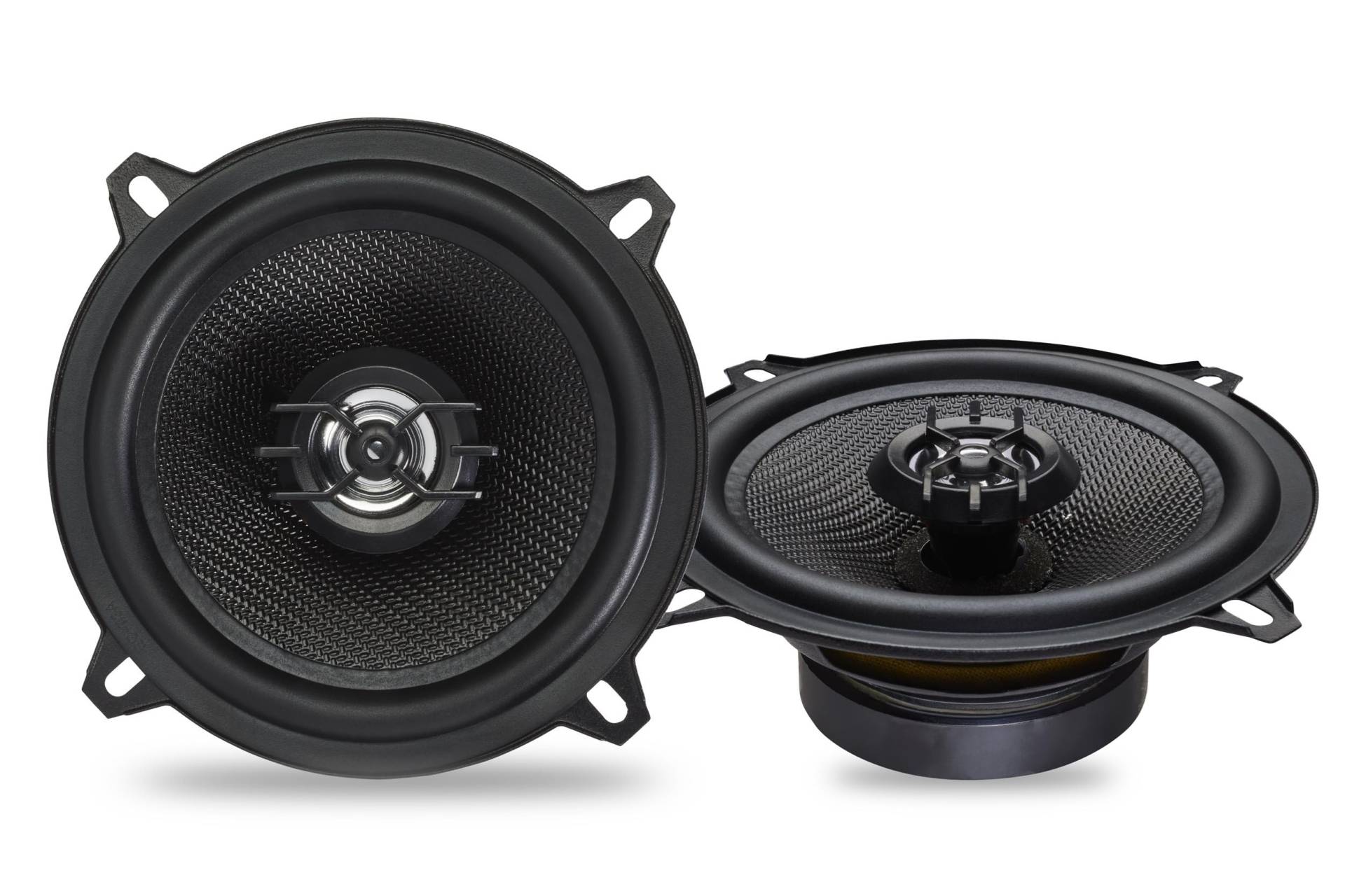 Caliber Auto Lautsprecher Set 100W - 2er Set Lautsprecher Auto - Koaxial Lautsprecher 2-Wege - Inklusive Befestigungsmaterial - Schwarz - 13 cm Caliber Auto Lautsprecher Set 100W - 2er Set Lautsprecher Auto - Koaxial Lautsprecher 2-Wege - Inklusive Befestigungsmaterial - Schwarz - 13 cm von Caliber