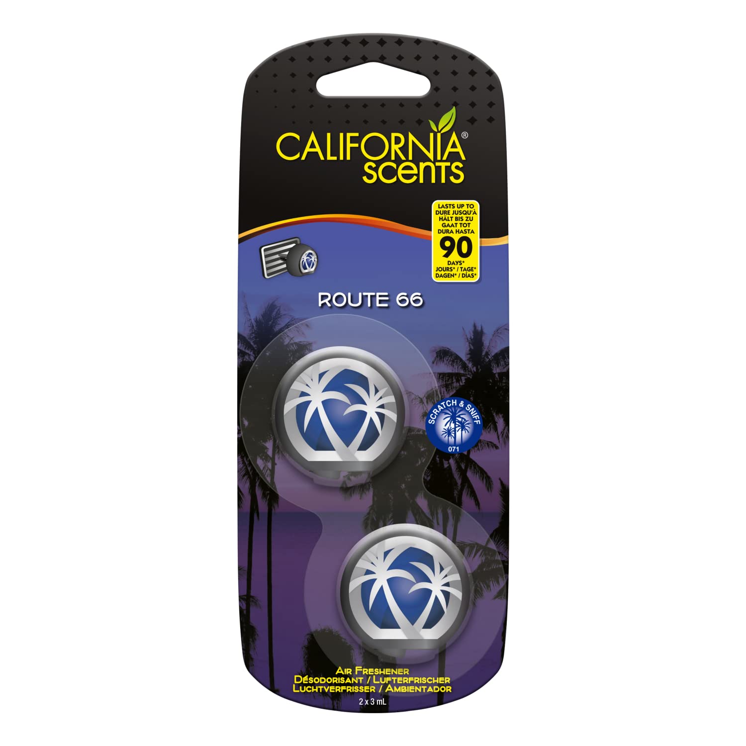 California Car Scents MiniDiffuser - Route 66 2St von California Car Scents