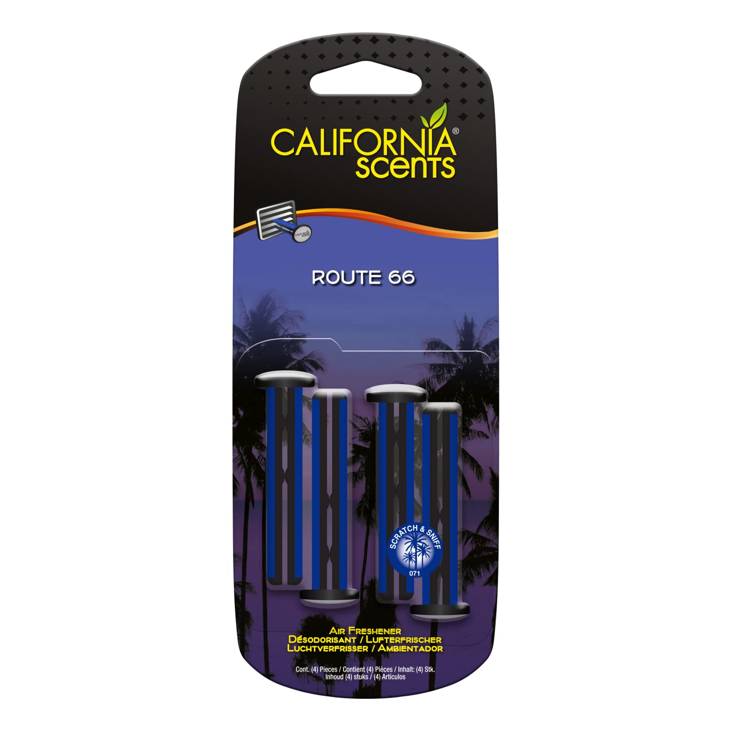 California Car Scents Vent Sticks - Route 66 4St von California Scents
