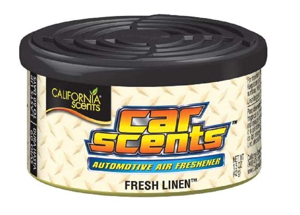 California Scents CarScents - Fresh Linen schwarz, beige von California Scents