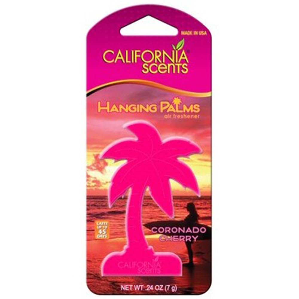 California Scents HP-6076PK Erfrischungsmittel Hanging Cs Palm Coronado Kirsche von California Scents