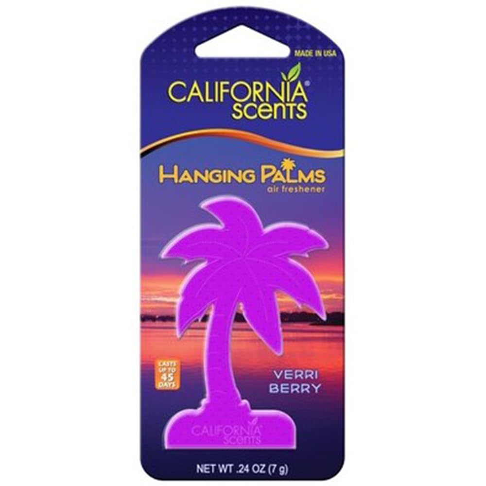California Car Scents HP-63026PK Cs-Spüler Hanging Berry Palm Verri von California Car Scents