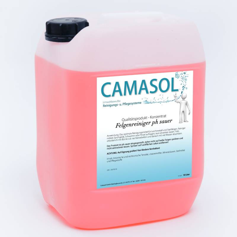 Camasol 10L Gewerblicher Felgenreiniger Alufelgenreiniger Reiniger für Alufelgen von Camasol