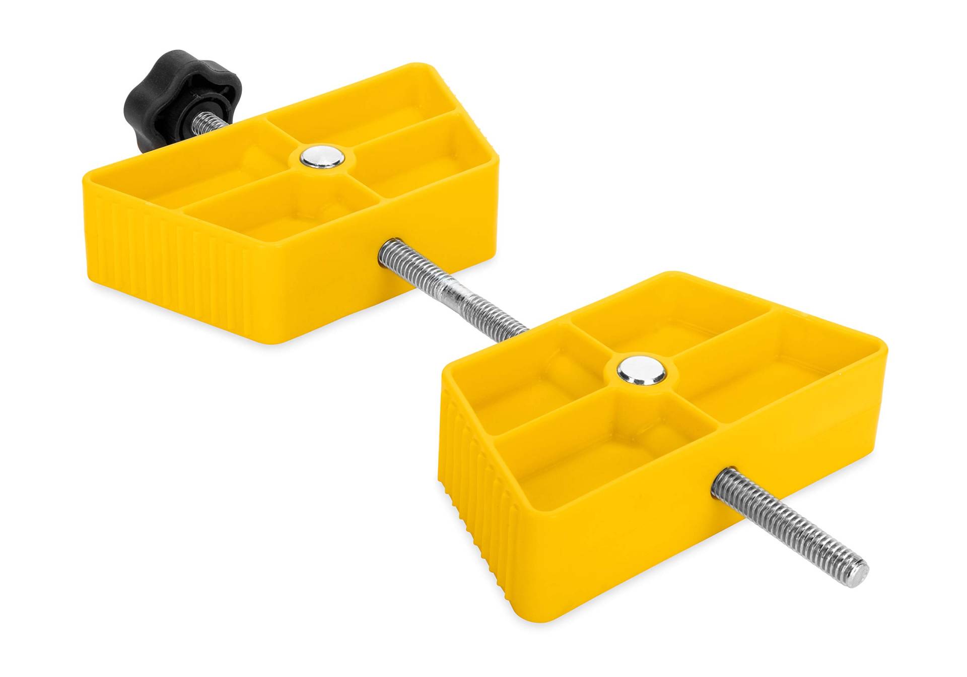 Camco Large RV Wheel Stop | Fits 26 to 30-inch Diameter Tires and Tire Spacing from 3 ½ to 5 ½-inches | Yellow (44622) von Camco