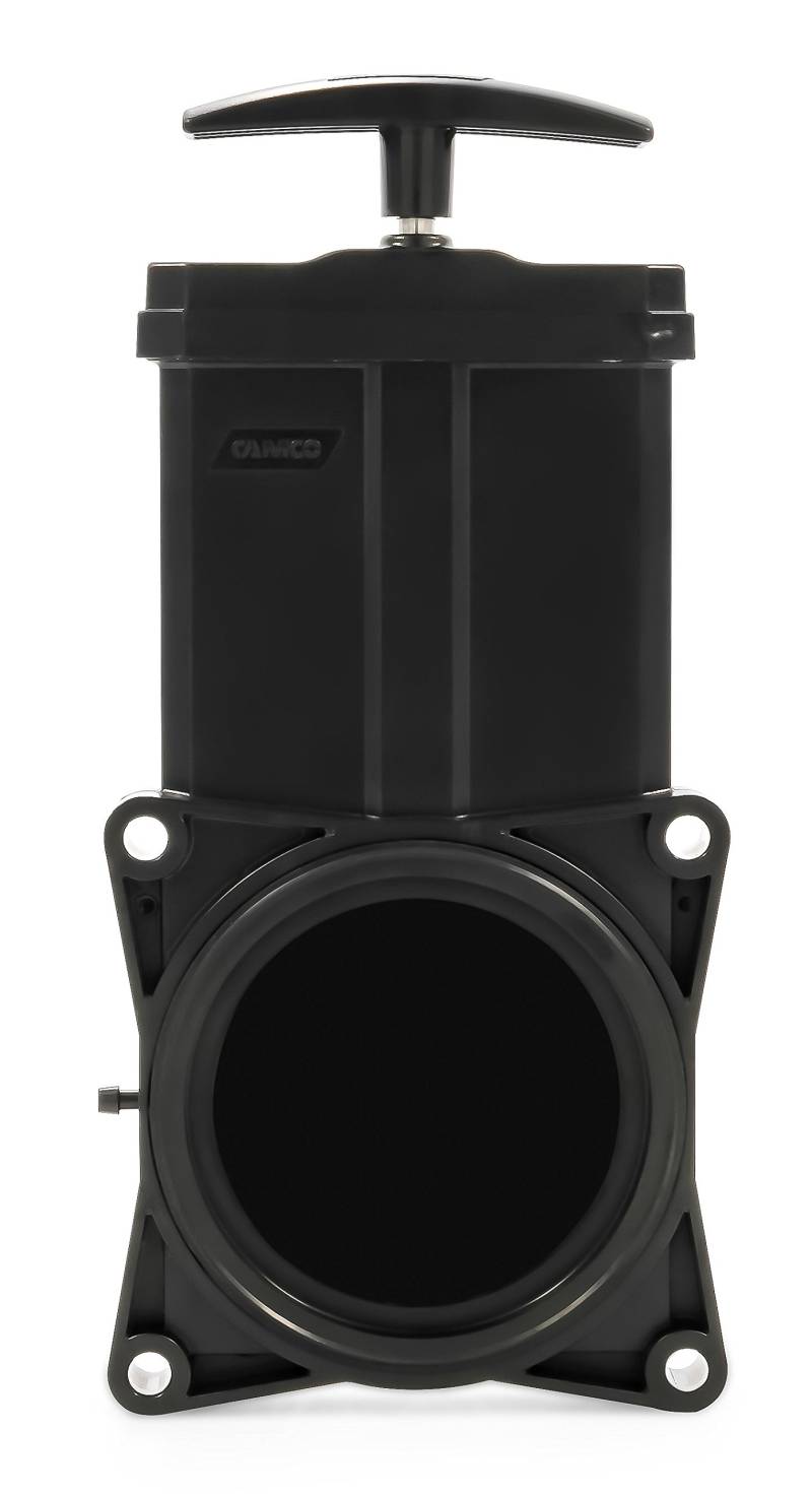 Camco Ersatz-Ablaufventil für Wohnmobile mit Griff – mit robustem Kunststoffgriff und Ventilöffnung mit 7,6 cm Durchmesser (39513) von Camco
