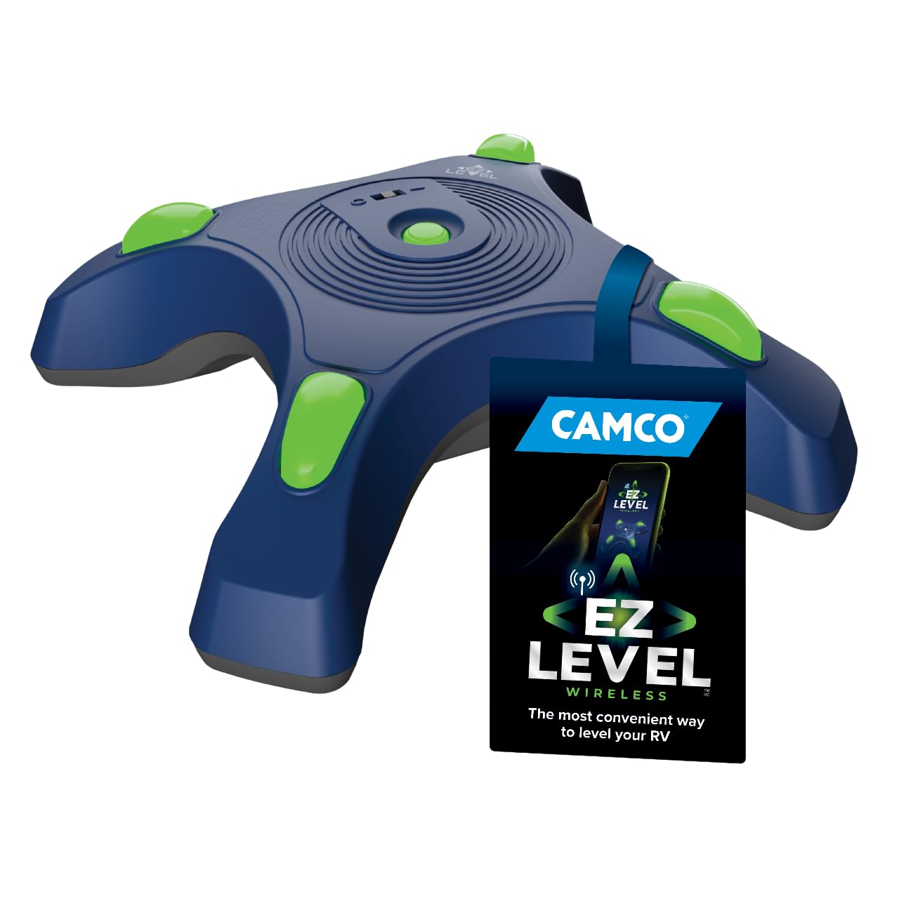 Camco EZ-Wasserwaage für Camper/Wohnmobil, mit beleuchteten Kontrollleuchten und automatischer Abschaltfunktion, wenn Nicht in Gebrauch, gleichzeitige Überwachung des Wohnmobil-Levels auf beiden Camco EZ-Wasserwaage für Camper/Wohnmobil, mit beleuchteten Kontrollleuchten und automatischer Abschaltfunktion, wenn Nicht in Gebrauch, gleichzeitige Überwachung des Wohnmobil-Levels auf beiden von Camco