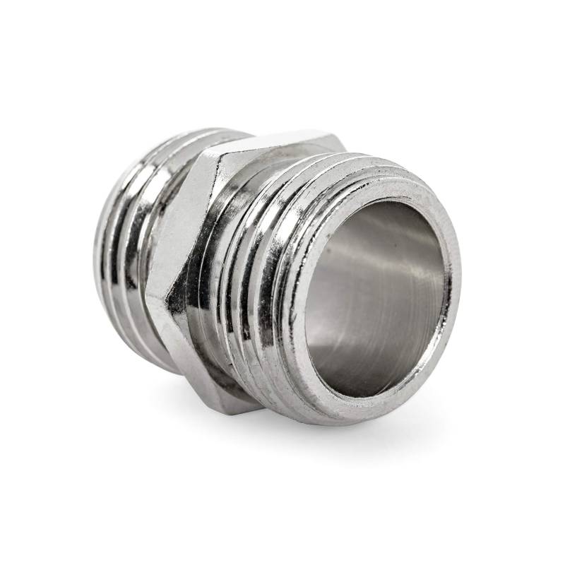 Camco TastePURE Trinkkupplung, wandelt Standard-Gartenarmatur in Stecker um, um an einen anderen weiblichen Wasserschlauch anzuschließen (22705) von Camco