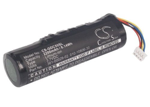 Cameron Sino 2200 mAh/8.14Wh Ersatz Akku für Garmin Alpha von Cameron Sino