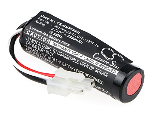 Cameron Sino 3400 mAh/12.58 Wh Ersatz-Akku für Garmin Pro 550 PDA von Cameron Sino