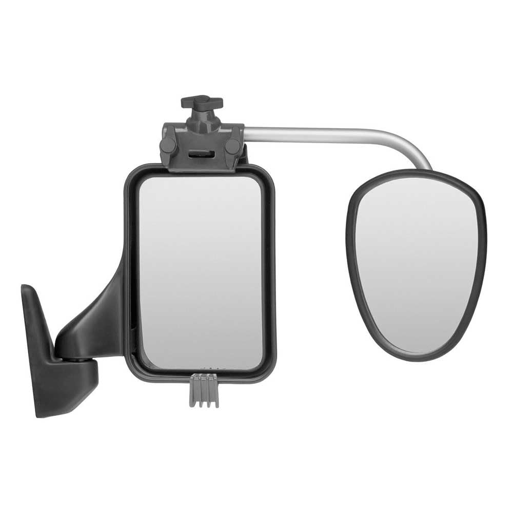 Zusätzlicher Autospiegel - Arm kurz, Glas plan - Repusel Alufor 3000 von CamperWave