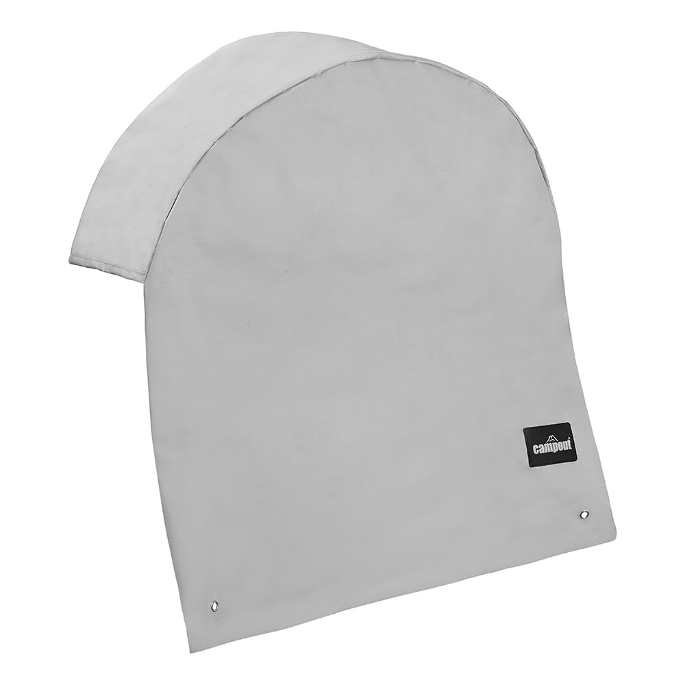 Campout Radabdeckung - 13-14“, 65 cm - Radkasten - Reifenabdeckung - Reifenabdeckung - Spritzschutz - Radschutz - Polyestergewebe - Inklusive Metallheringe - Grau Campout Radabdeckung - 13-14“, 65 cm - Radkasten - Reifenabdeckung - Reifenabdeckung - Spritzschutz - Radschutz - Polyestergewebe - Inklusive Metallheringe - Grau von Campout
