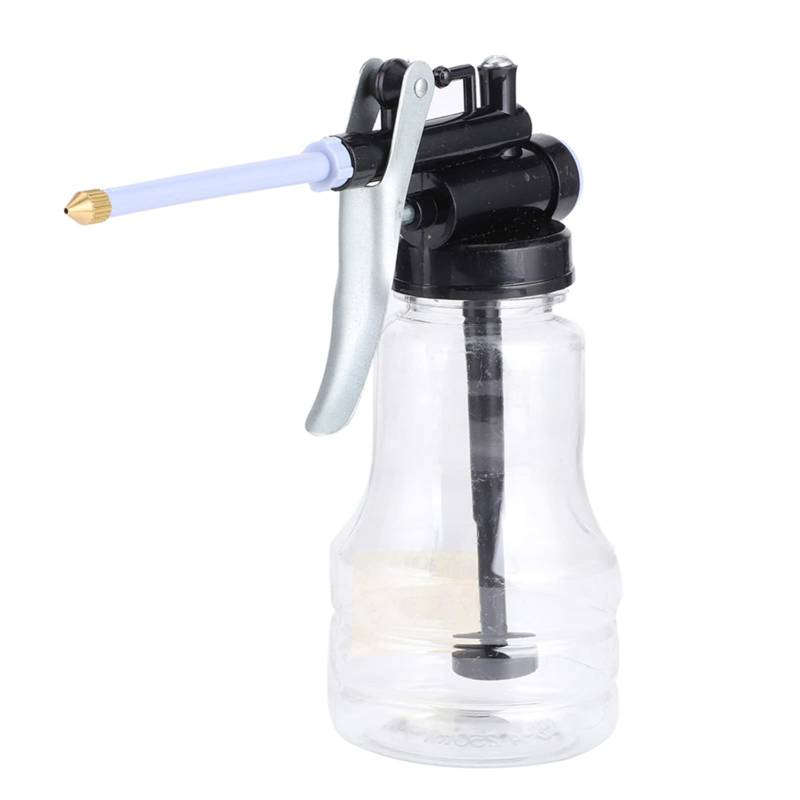 Camrusic Ölkännchen Pumpe Öler 250ml Transparentes Fläschchen Hochdruck-Ölkännchen Manuelle Ölpistole von Camrusic